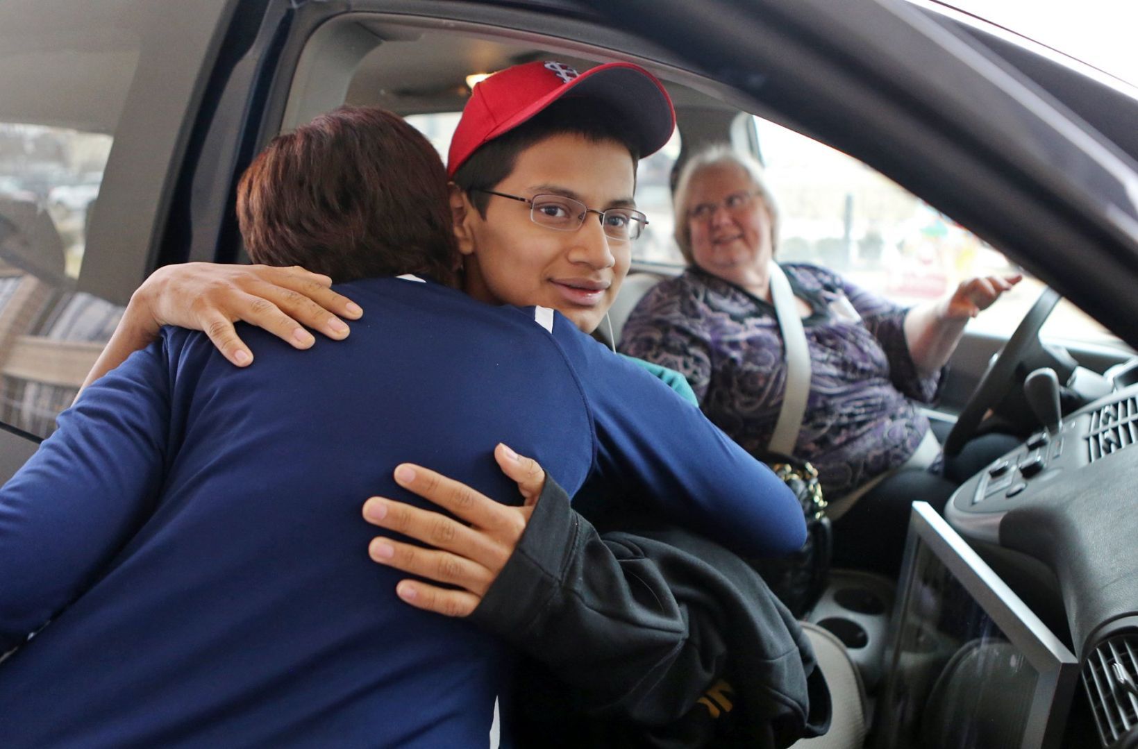 Near drowning victim goes home